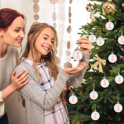 50 PCS Halloween Plastic Iridescent Ball Decoration,Clear Bubble Ball for DIY Bubbling Cauldron,Witch Cauldron Decoration,Cauldron DIY Witch Magic Pot,2 Inch