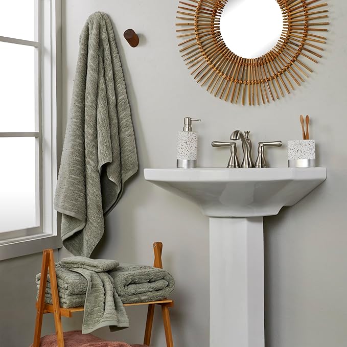 SKL Home CloudSoft Cotton Luxury 2-Piece Hand Towel Set