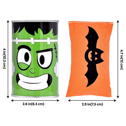 JOYIN 13 Pcs Halloween Carnival Can Bean Bag Toss Games for Kids & Adults Trick or Treat Decoration, Home Decor Party Favors Supplies, Homeschooling Backyard Game
