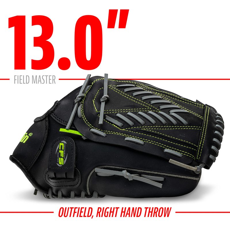 Franklin Sports Field Master Midnight Series Baseball Glove-Right Handed Thrower