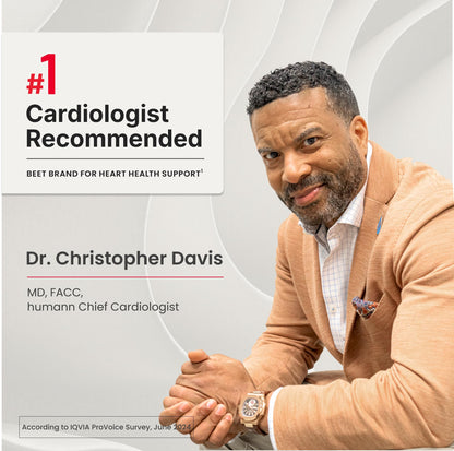 HumanN SuperBeets Heart Chews, Nitric Oxide and Blood Pressure Support, Grape Seed Extract & Non-GMO Beet Root Powder Energy Supplement, Pomegranate Berry Flavor, 60 Count