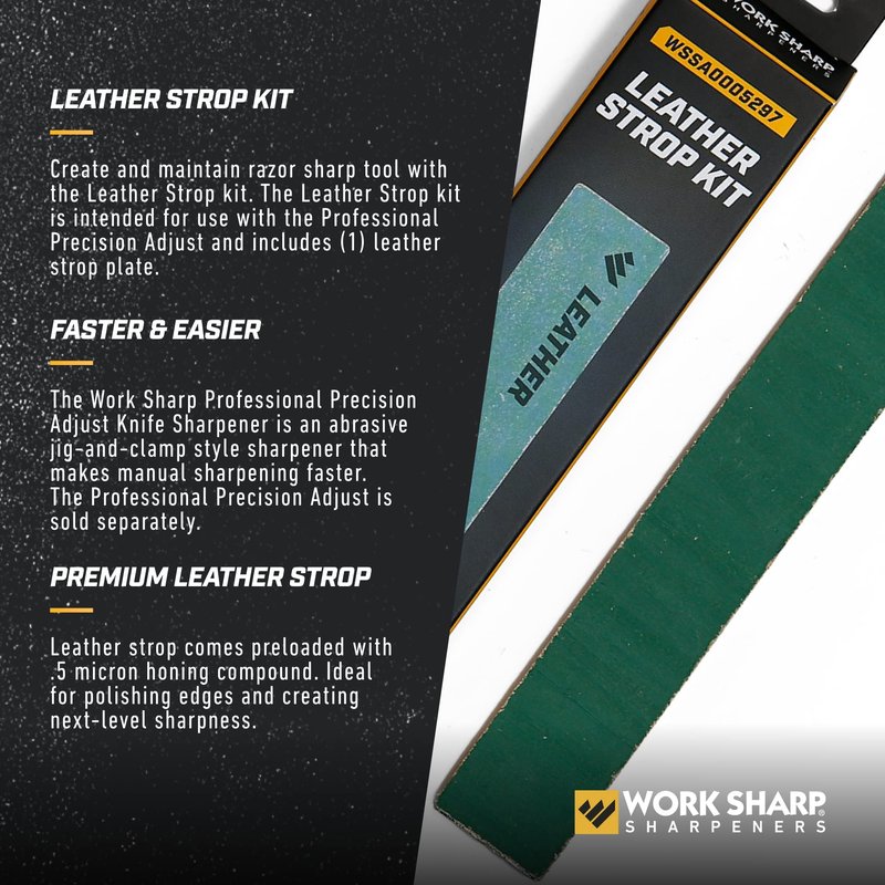 Work Sharp Professional Precision Adjust Strop Kit