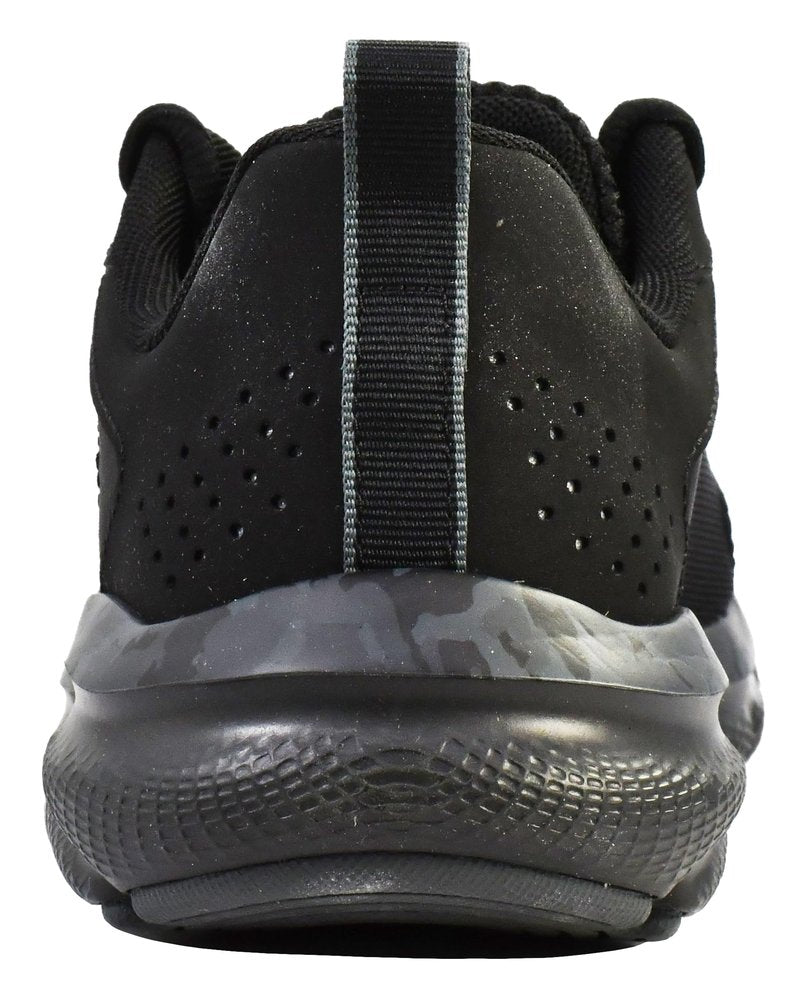 Under Armour Men's Charged Assert 9 Camo, Black/Black/Pitch Gray, 13 US