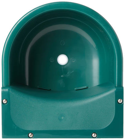 Kerbl Float Bowl Plastic, 3 Litre, Green, 29 x 25.5 x 14.5 cm