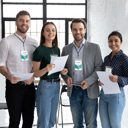 EcoEarth 4x6 Inch Passport & Card Holders with Soft Edge (Clear, 10 PK) - Extra Large (XXL) Vertical ID Holder - Resealable and Waterproof Identification Name Card Holder