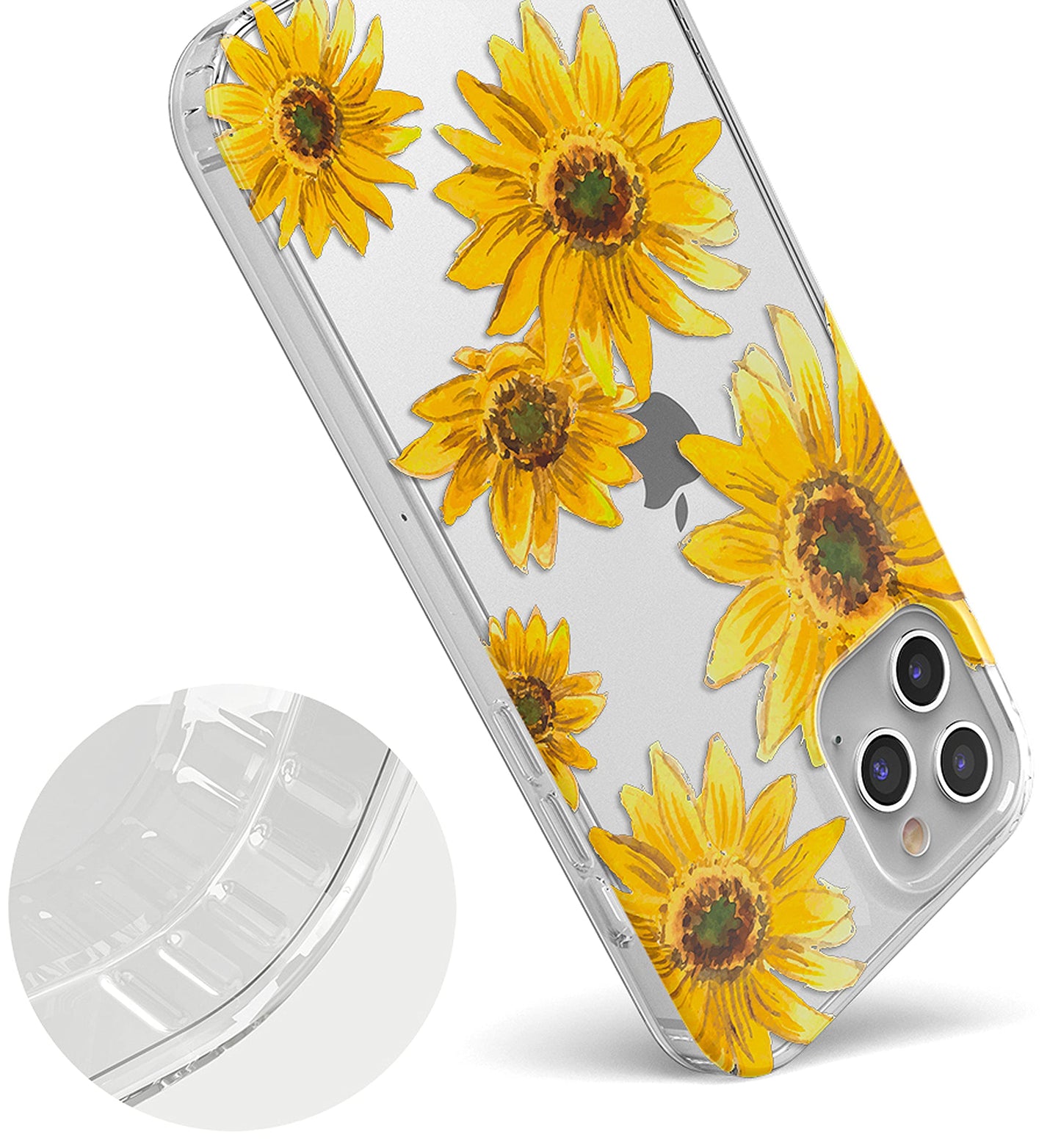 Casely iPhone 12/12 Pro Case | Field of Flowers | Pastel Floral | Classic Ultra Slim Design