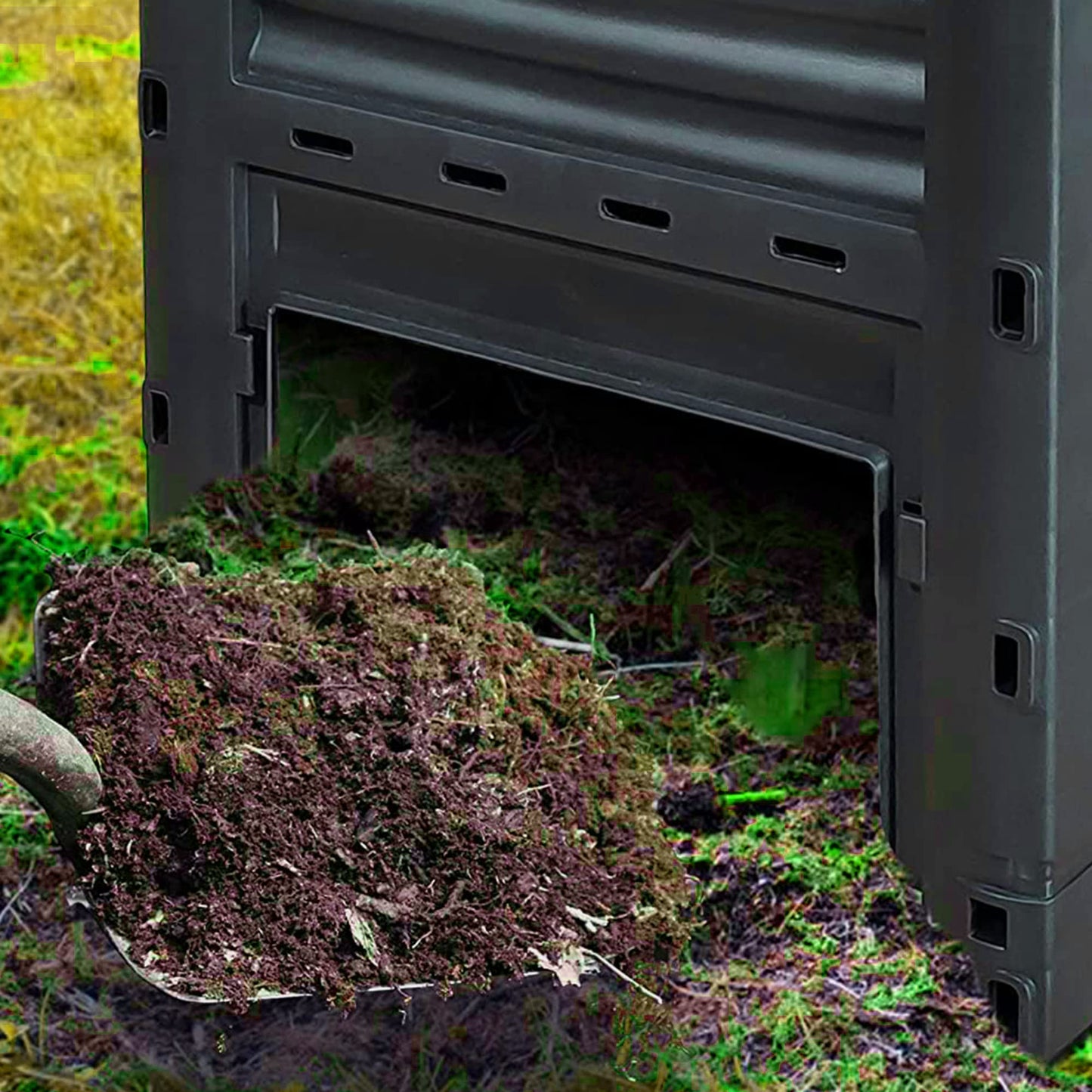 300L Outdoor Garden Compost Bin Eco Friendly Organic Waste Converter