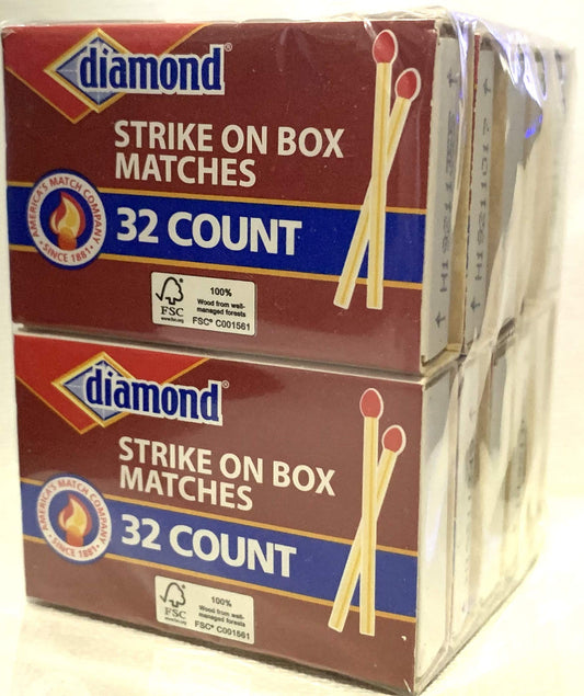 Diamond Greenlight Strike on Box Matches, 32 Count (Pack of 10)