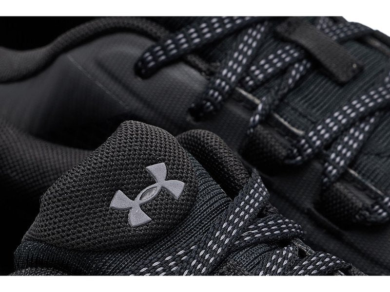 Under Armour Men's Charged Bandit Trail 3 Storm Proof, (001) Black/Castlerock/White, 9.5, US
