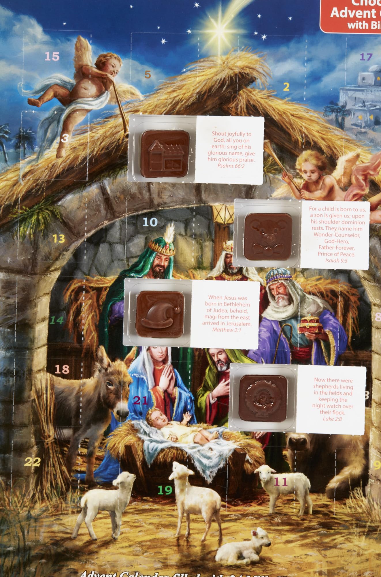 Vermont Christmas Company Elves' Treehouse Chocolate Advent Calendar (Countdown to Christmas)