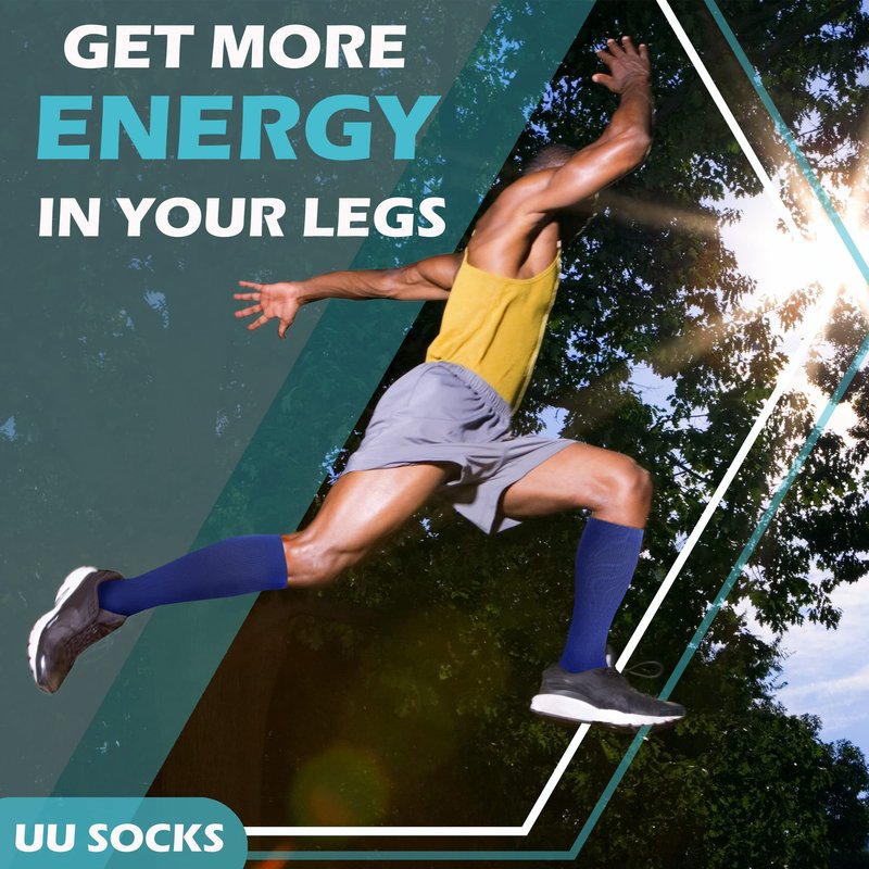 Medical Compression Socks for Women and Men 3 Pairs 20-30 mmHg Knee High Christmas Compression Stockings Circulation Best for Running Athletic Nurses (02 Gray, Small-Medium)