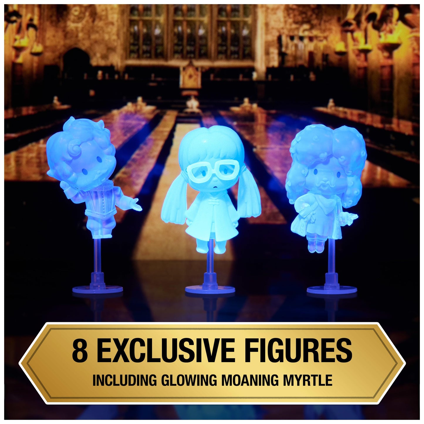 Wizarding World Harry Potter, Micro Magical Moments Glow in The Dark Advent Calendar 2024, 24 Surprise Toys, Christmas Countdown Calendar for Ages 6+