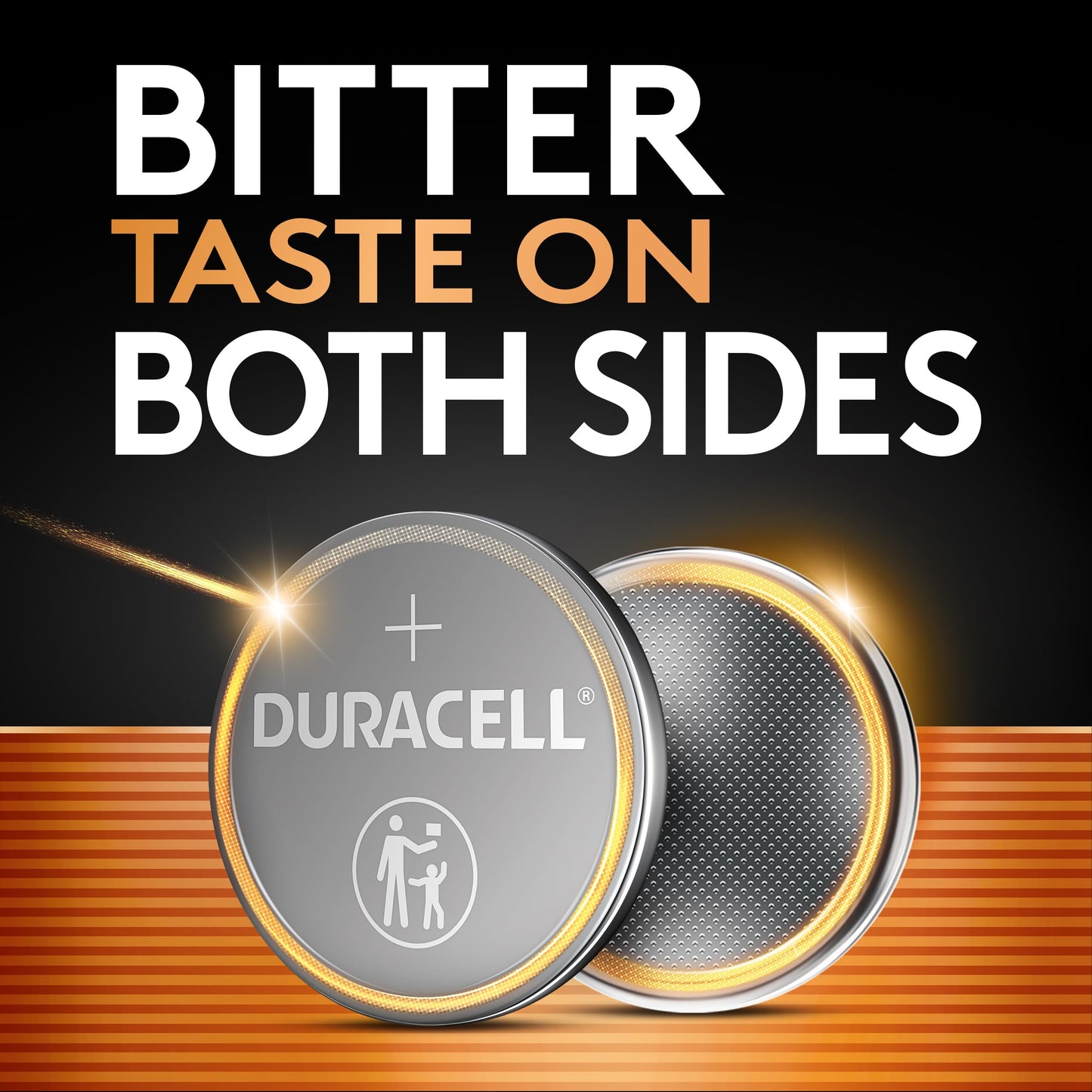 Duracell CR2025 3V Lithium Battery, Child Safety Features, 2 Count Pack, Lithium Coin Battery for Key Fob, Car Remote, Glucose Monitor, 3 Volt Cell