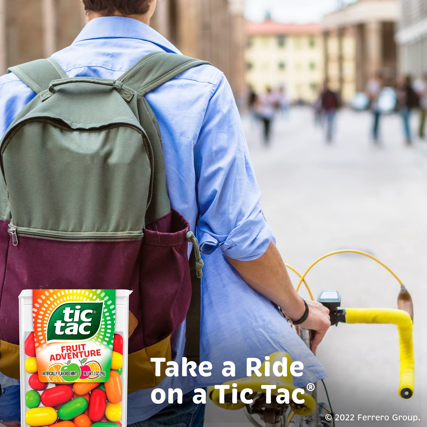 Tic Tac Fruit Adventure Mints, Bulk 12 Pack, On-The-Go Refreshment, 1 oz Each