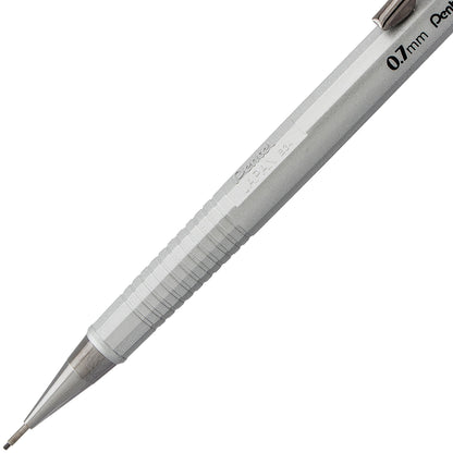 Pentel P207MBP3M Sharp Mechanical Drafting Pencil 0.7 mm Assorted Barrels 3/Pack