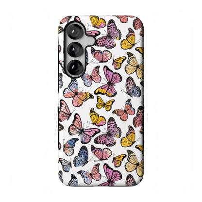 Casely Galaxy S25 Plus Case | Ink & Iris | Vintage Floral | Compatible with MagSafe | Bold Protective Design