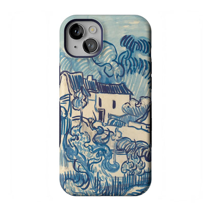 Casely iPhone 14 Plus Case | Sage Garden | Green Floral | Compatible with MagSafe | Bold Protective Design