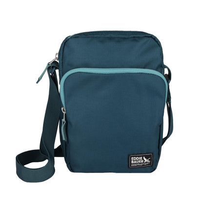 Eddie Bauer Jasper Crossbody Bag with Zippered Main Compartment and Adjustable Shoulder Strap