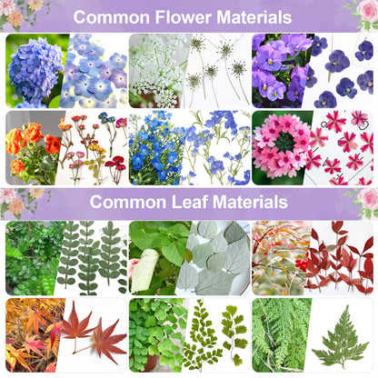 Suziko Large Flower Press Kit for Adults& Kids Flower &Plant Preservation Kit Measures 10.8" x 6.9" Arts and Crafts for Adults Leaf Press &- Great Gift for Lovers