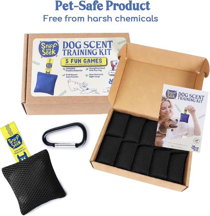 Original Dog Scent Training Kit - Nosework Agility Equipment for Mental Stimulation | Brain Games for Dogs