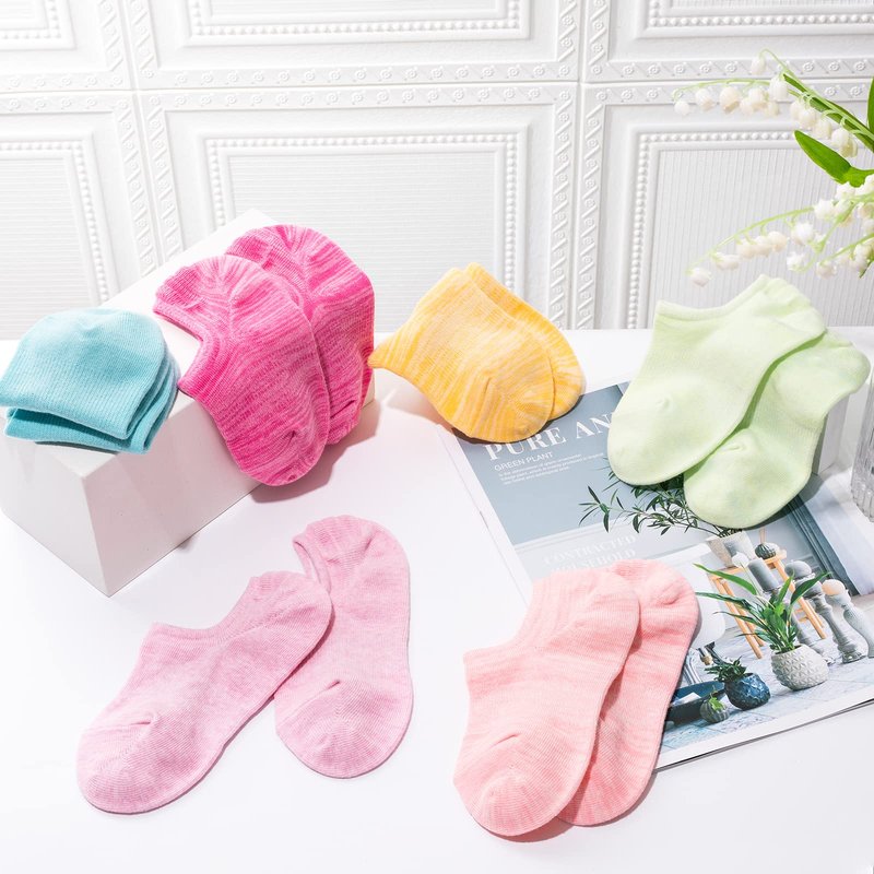 IDEGG No Show Socks Women & Men Low Cut Ankle Short Anti-slid Athletic Running Casual Invisible Liner Socks