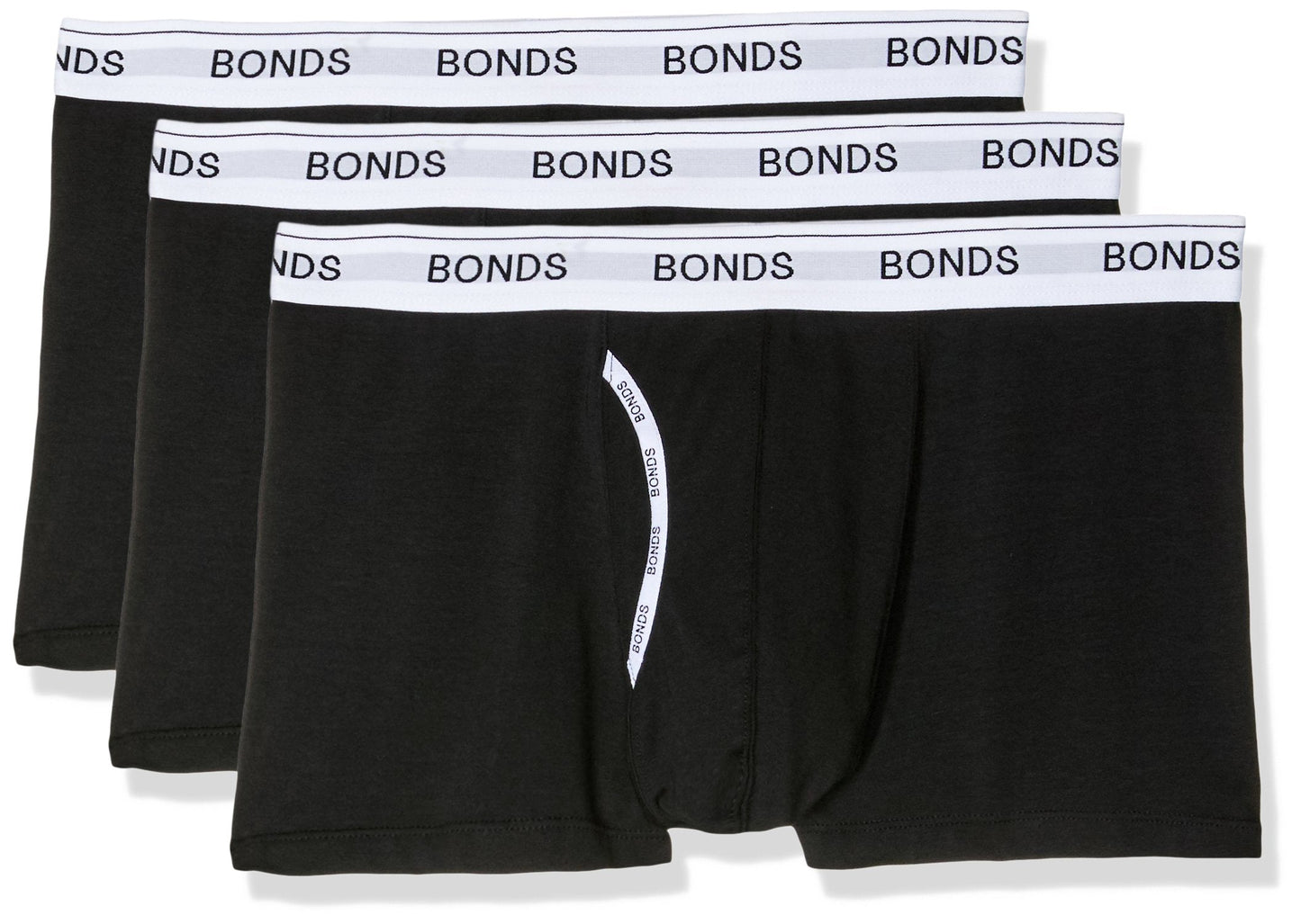 Bonds Mens Underwear Cotton Blend Guyfront Trunk (3 Pack)
