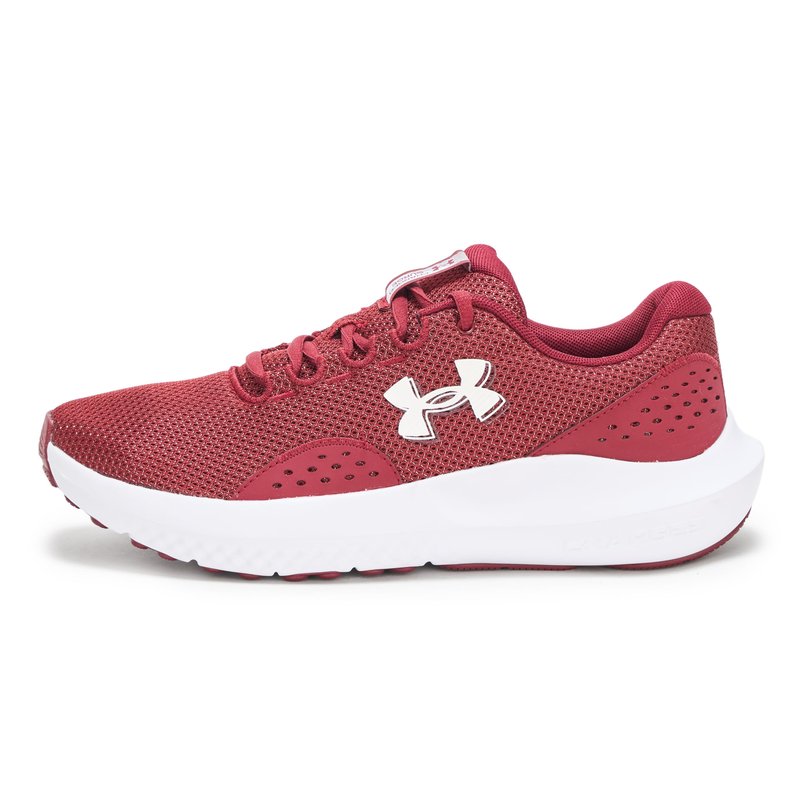 Under Armour Men's Charged Surge 4, (625) Cardinal/Cardinal/White, 8, US
