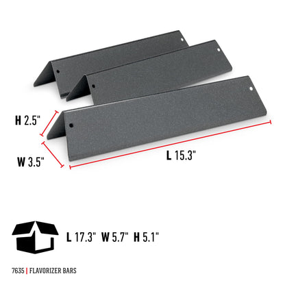 Weber 7635 Flavorizer bars, porcelain enamelled
