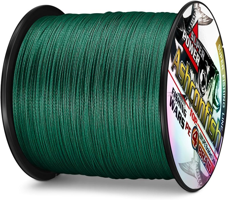 Braided Fishing Line - Super Strong 4-Strand PE Wire | 6lb-100lb Test, 100M-1000M, Abrasion Resistant, Zero Stretch, Multiple Colors