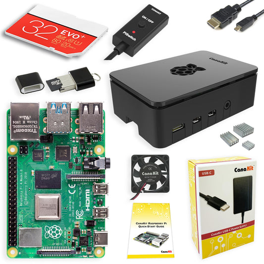 CanaKit Raspberry Pi 4 8GB Starter Kit - 8GB RAM