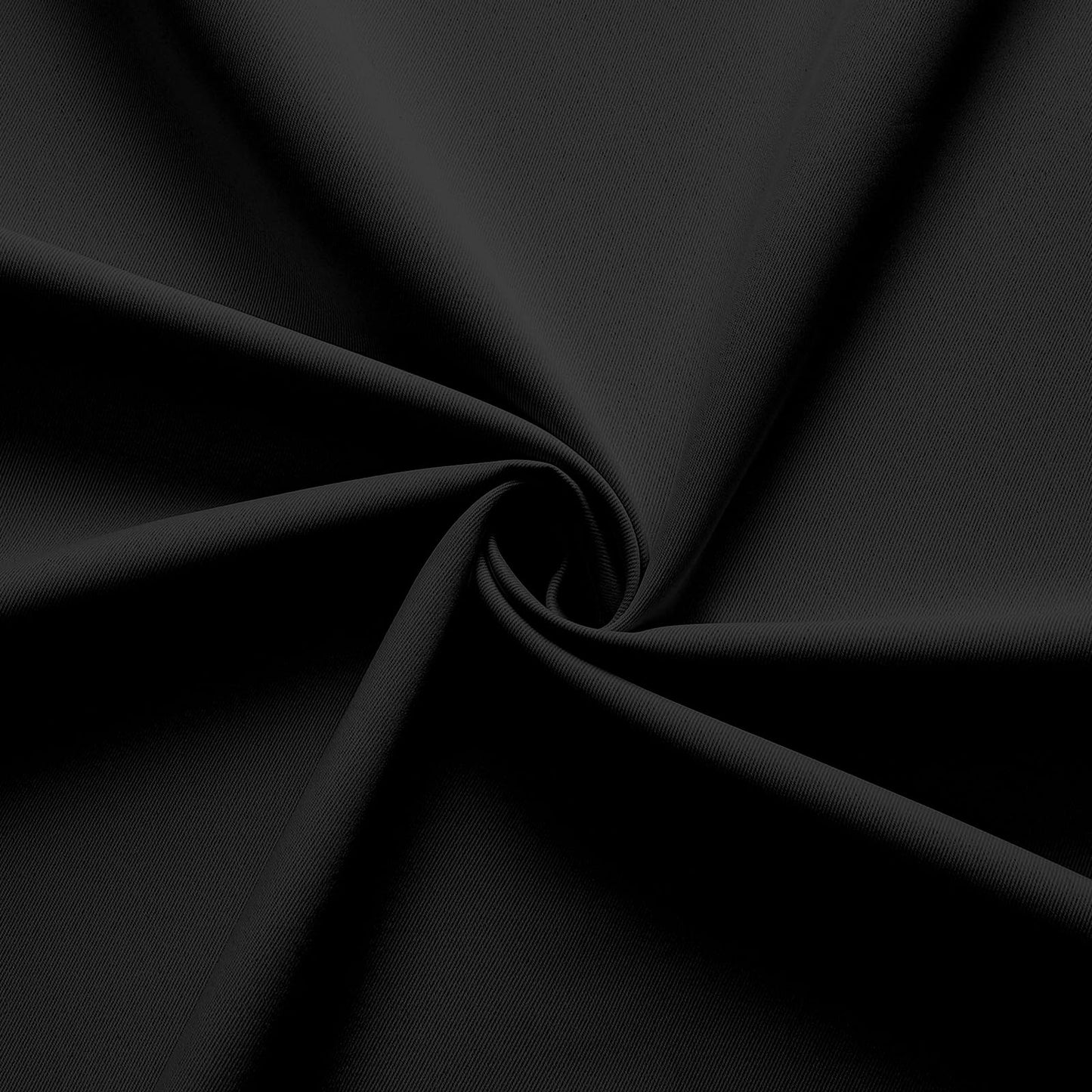 Joydeco Blackout Curtains 84 Inch Length 2 Panels Set, Thermal Insulated Long Curtains& Drapes 2 Burg, Room Darkening Grommet Drapes for Bedroom Living Room Window (Black, W52 x L84 Inch)