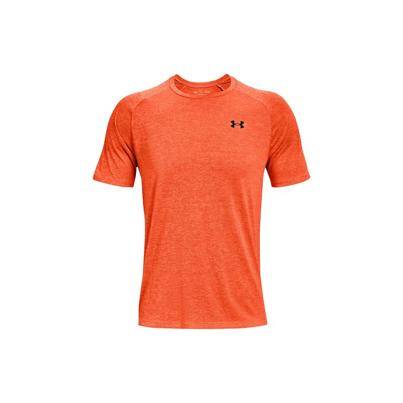 Under Armour Men's Tech 2.0 Short-Sleeve T-Shirt, Blaze Orange (826)/Black, 4X-Large