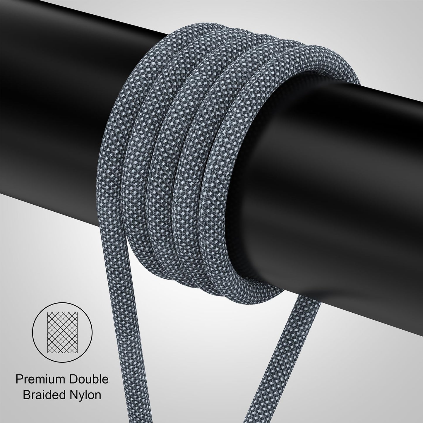 100W 2 in 1 Magnetic USB C Charging Cable [2-Pack, 4/6.6FT] 480Mbps Data Transfer, 5A C to C Cable Fast Charging for iPhone 16/15/14/13 Pro Max, MacBook Pro,iPad,Galaxy S22,Pixel