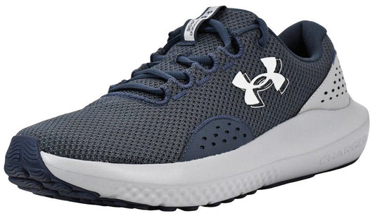Under Armour Men's Charged Surge 4, (044) Downpour Gray/Mod Gray/White, 9, US