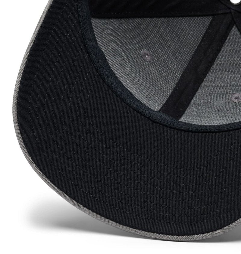 Columbia Unisex PFG Logo Mesh Snap Back, Titanium/Black/Hook, One Size