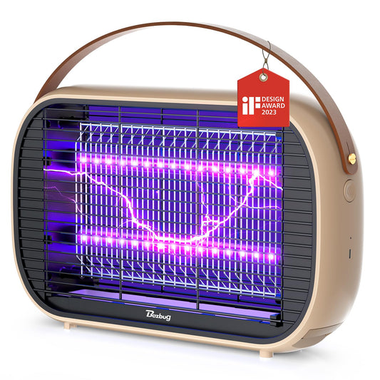 Buzbug LED Bug Zapper Outdoor Indoor, Durable 10 Years Lifespan Lamp,Portable Camping Mosquito Zapper, Fly Trap Mosquito Trap-MA015C