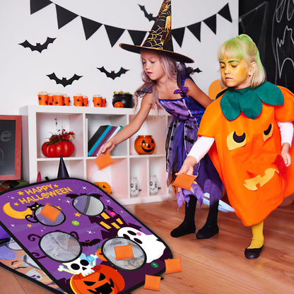Halloween Games for Kids Party, Spooky Bean Bag Toss Halloween Party Games Favors Carnival Game for Kids Fall Festival Game s Outdoor Indoor School Classroom Trunk or Treat Gifts (1)