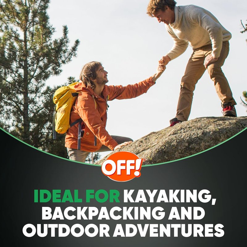 OFF! Deep Woods Insect Repellent Spray - 30% DEET, 6 Oz | Pack of 4 for Mosquito & Tick Protection