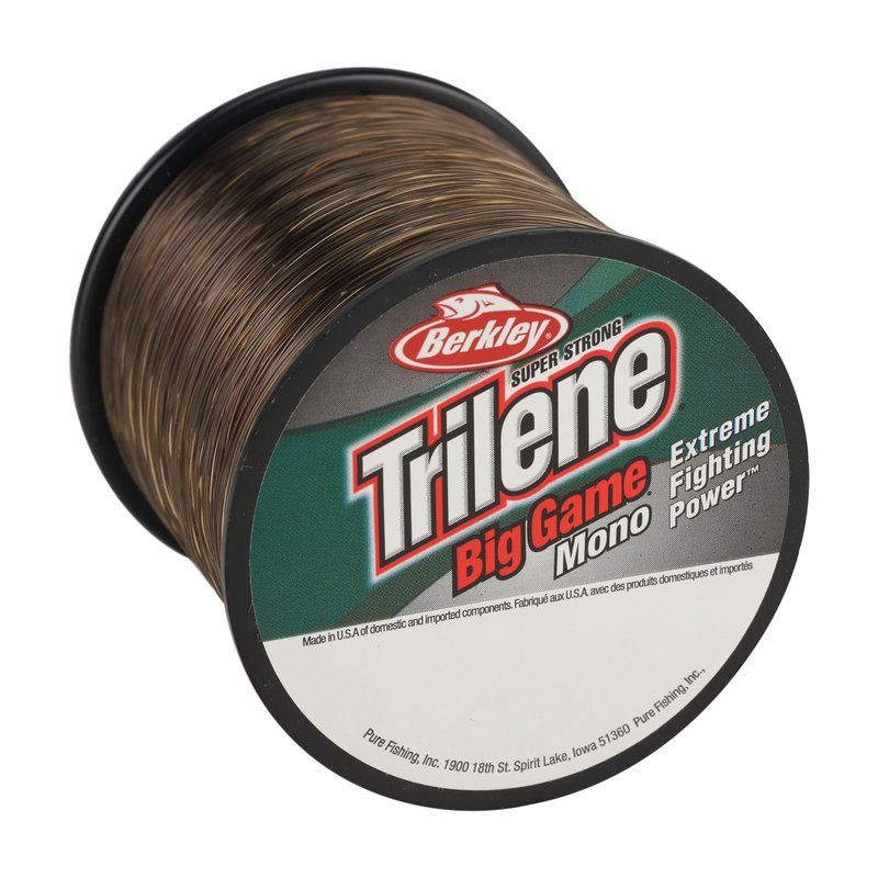 Berkley Trilene® Big Game™, Coastal Brown, 30lb | 13.6kg, 440yd | 402m Monofilament Fishing Line, Suitable for Saltwater and Freshwater Environments