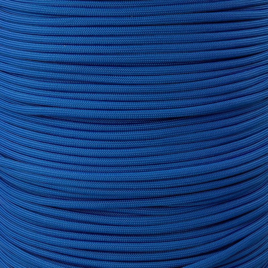 Paracord Planet Solid Color 550lb Paracord – 7 Strand Type III Nylon Cord for Indoor and Outdoor Tasks – Cobalt Blue (25 ft)