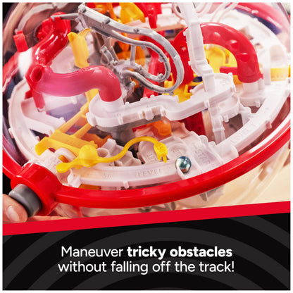 Perplexus Portal, 3D Puzzle Ball Maze Fidget Toys Kids’ Games Travel Games Puzzle Games Fidget Ball with 150 Obstacles, for Adults and Kids Aged 8 and up