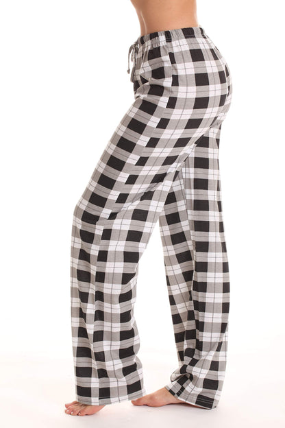 Just Love Women Pajama Pants Sleepwear 6324-BLK-10018-M