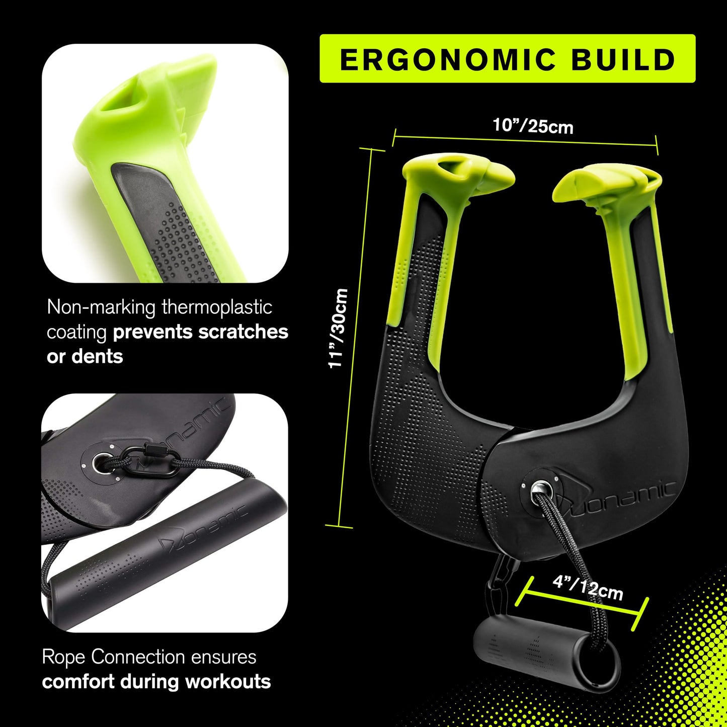 Duonamic Eleviia: World’s Best Portable Pullup Bar | Doorway Pull Up Bar For Home, Workplace or Travel | Exercise and Transform Yourself on Your Own Terms | Safe and Most Portable Way to Exercise