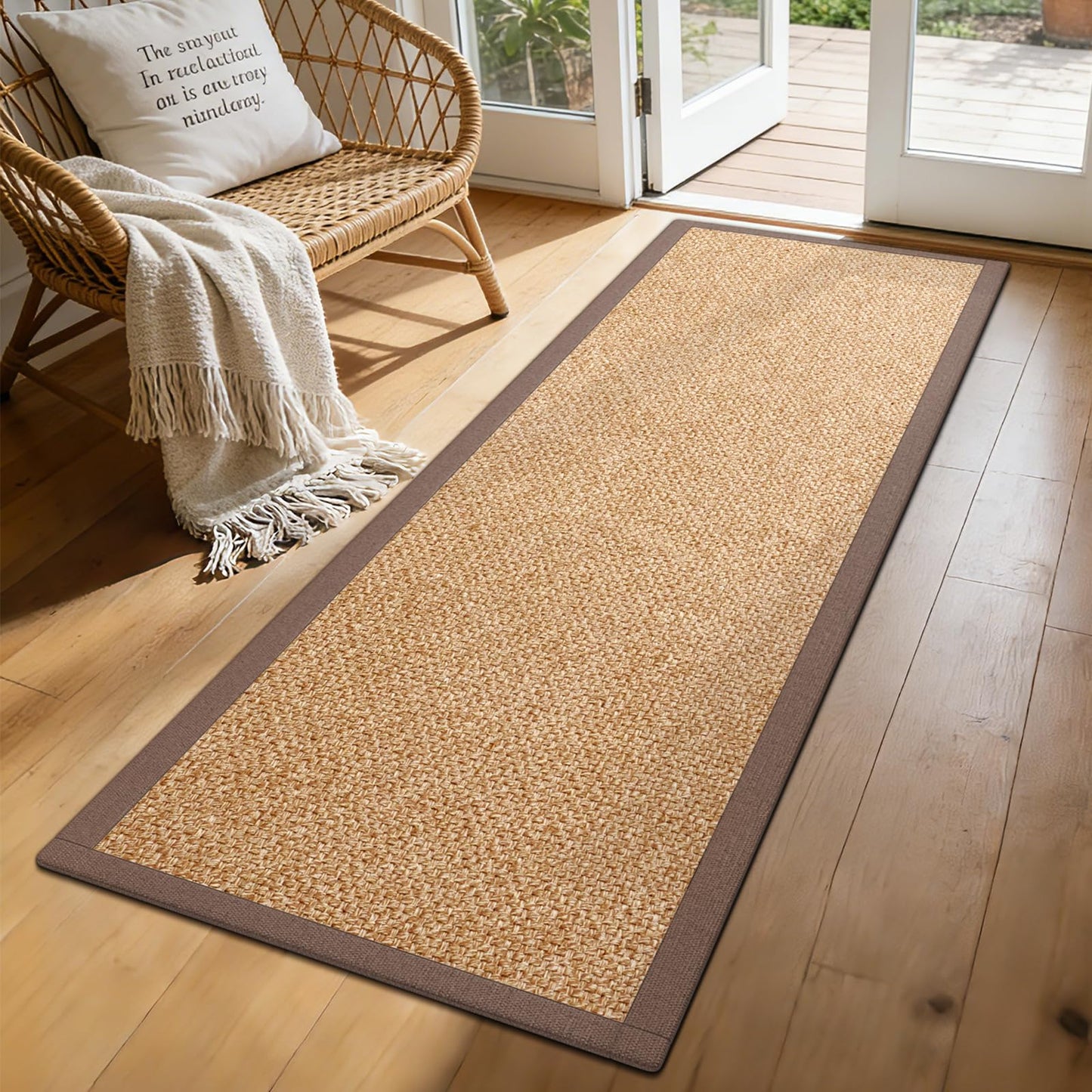 YDKGL Kitchen Runner Hallway Runner Rug Entryway Rugs Floor Mat 2x6 Brown