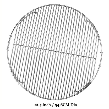 GFTIME 54,6cm Cooking Grate 7436 Grill Replacement Parts For Weber 57 CM Charcoal Grill, Grill Grid Spare Parts for Weber Kettle One-Touch Charcoal Grill