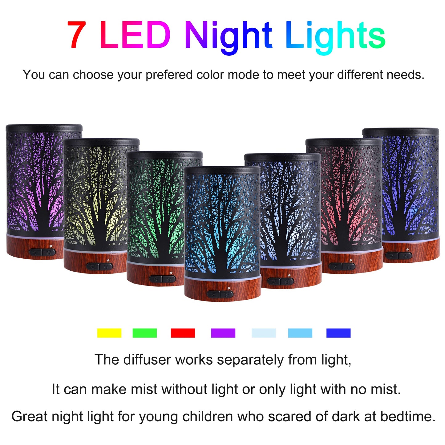 Essential Oils Diffuser,Aromatherapy Diffuser,Birthday for Women Mom Grandma,Metal Cool Mist Humidifier with 7 Colors Lights Waterless Auto Off Air Diffusers (Dragonfly)