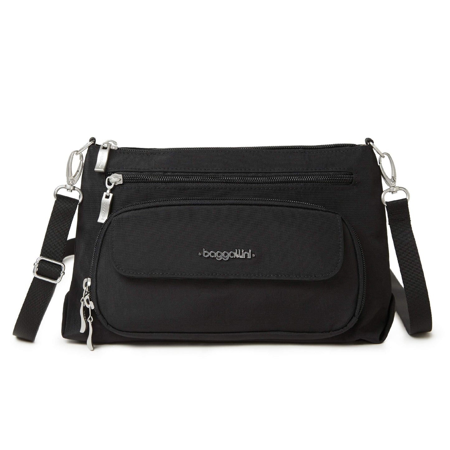 Baggallini Womens Original RFID Everyday Crossbody Bag