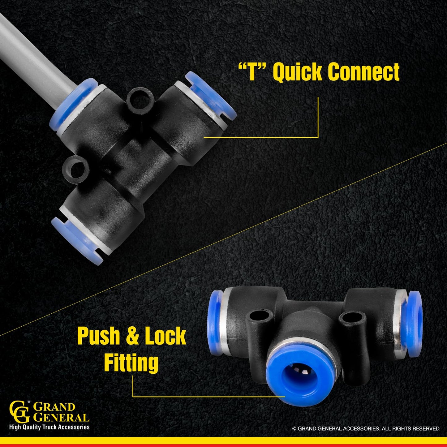 GG Grand General 99511 Heavy Duty Truck Air Seat Blow Gun Kit with 8 Feet Coil for Fast Cleaning of Truck Cab