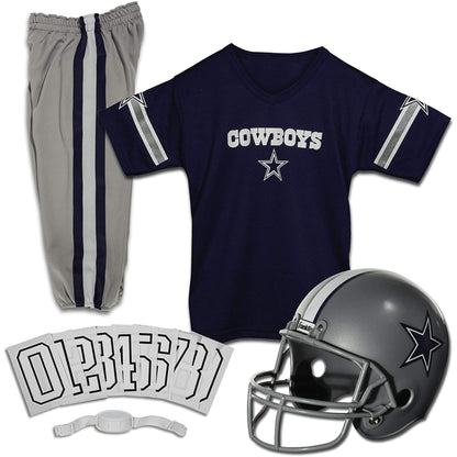 Franklin Sports NFL Dallas Cowboys Boy's Uniform Set, Medium
