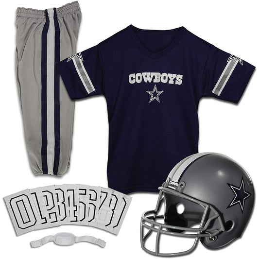 Franklin Sports NFL Dallas Cowboys Boy's Uniform Set, Medium